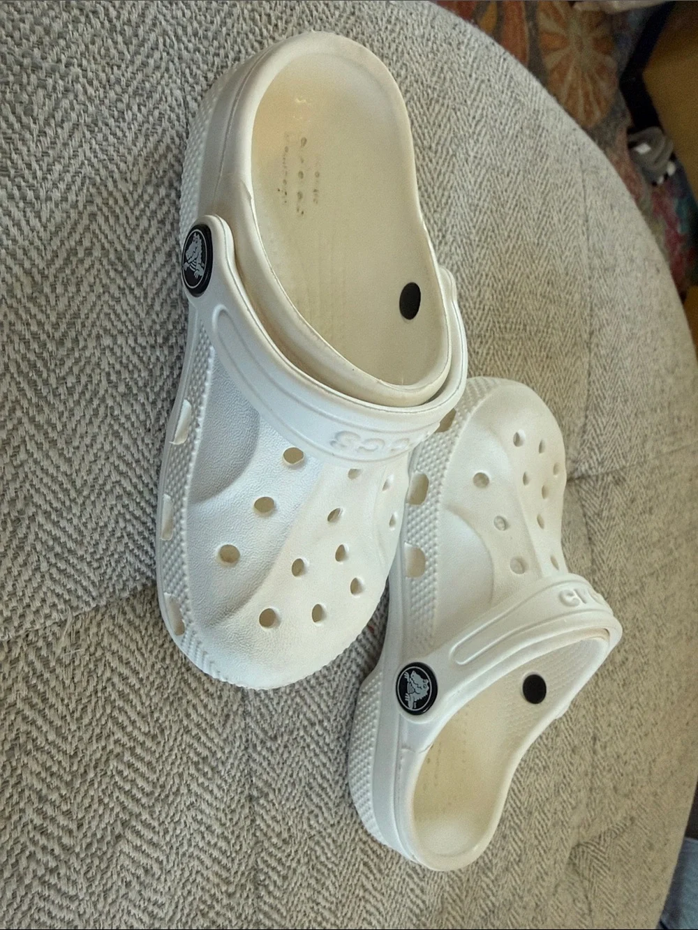 CROCS Kids Classic Clog in White